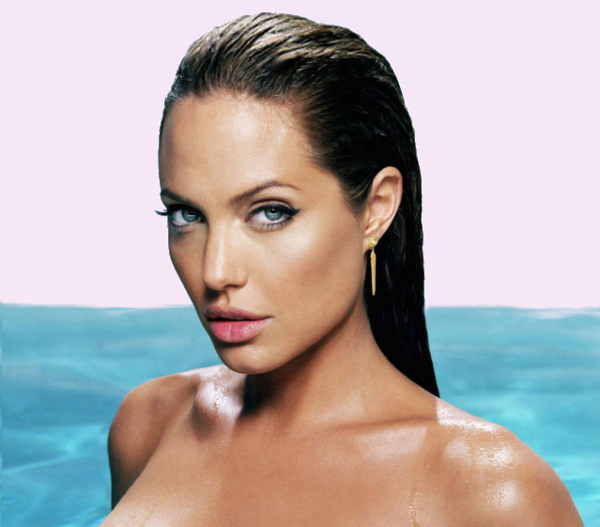 angelina jolie plastic surgery scars