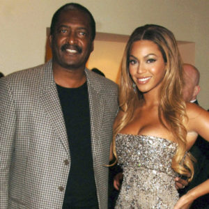 Matthew Knowles, seen here with his daughter Beyonce, was recently diagnosed with breast cancer.