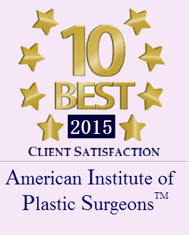 Dr. Mele is humbled to receive the 10 Best 2015 Client Satisfaction Award from the American Institute of Plastic Surgeons.