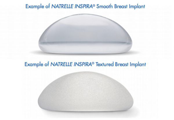 Allergan Smooth and Textured Breast Implants