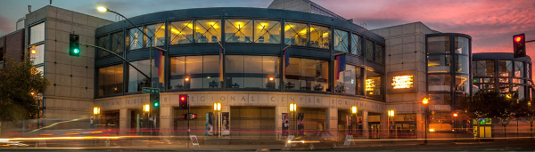 Walnut Creek, CA - A nice blend of open space and civilization. The Lesher Center, shown above, is celebrating 25 years as a regional art destination.