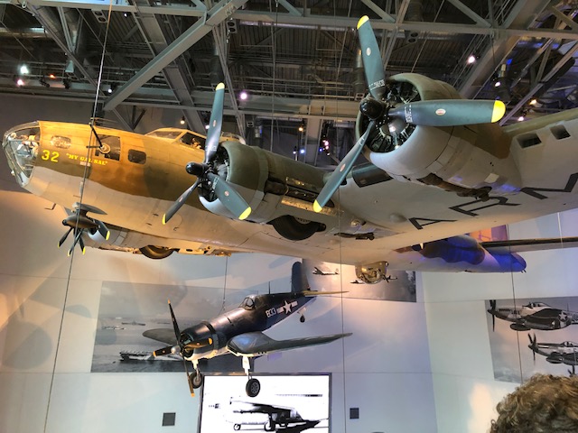 Boeing B-17E Flying Fortress at the National World War II Museum in New Orleans, LA