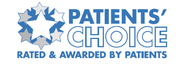 Dr. Mele receives the Patients' Choice Award