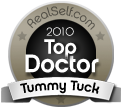 Dr. Mele is a RealSelf 2010 Top Doctor for Tummy Tucks (Abdominoplasty)