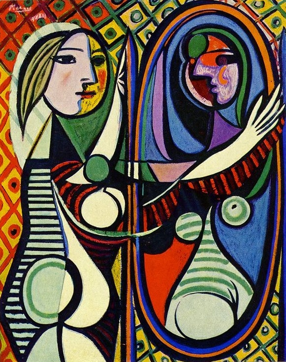 Pablo Picasso's Girl Before a Mirror