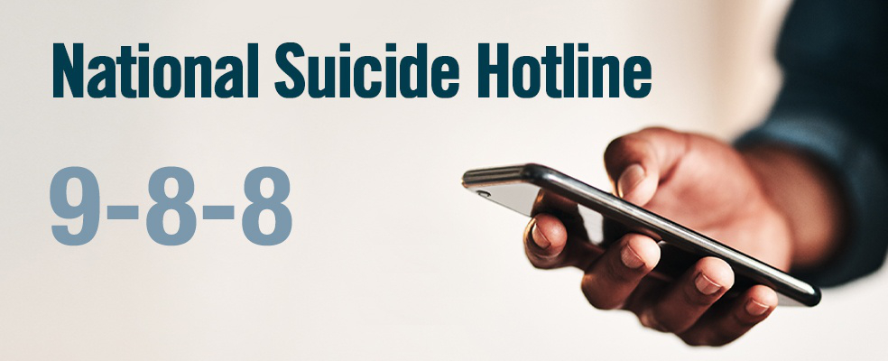 9-8-8 National Suicide Hotline