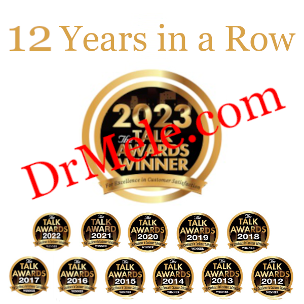 A dozen years in a row we have received the Talk Award for customer satisfaction.