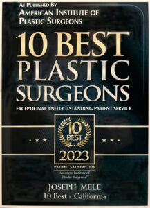 2023 10 Best Plastic Surgeons Award