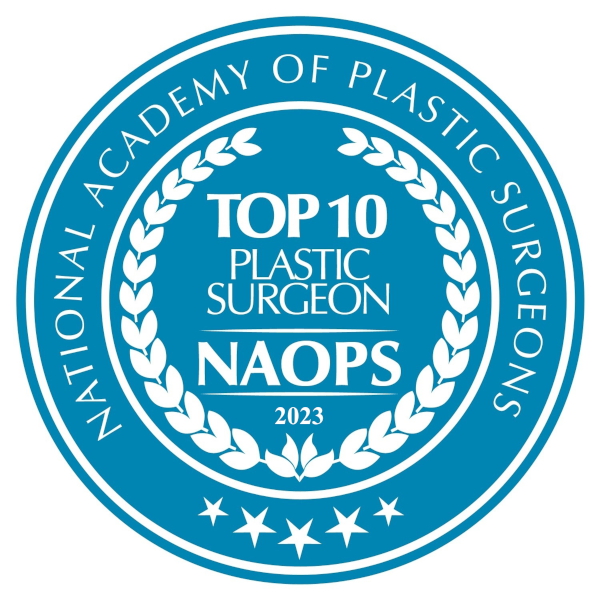 National Academy of Plastic Surgeons 2023 Top 10 winner - Dr. Mele