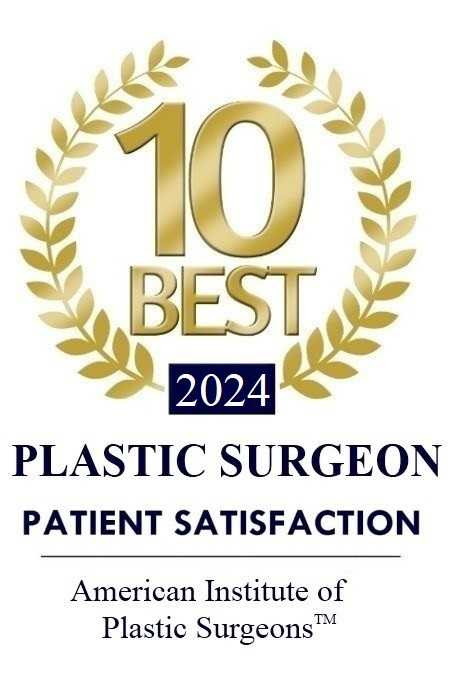 2024 Ten Best Award for Patient Satisfaction in Plastic Surgery