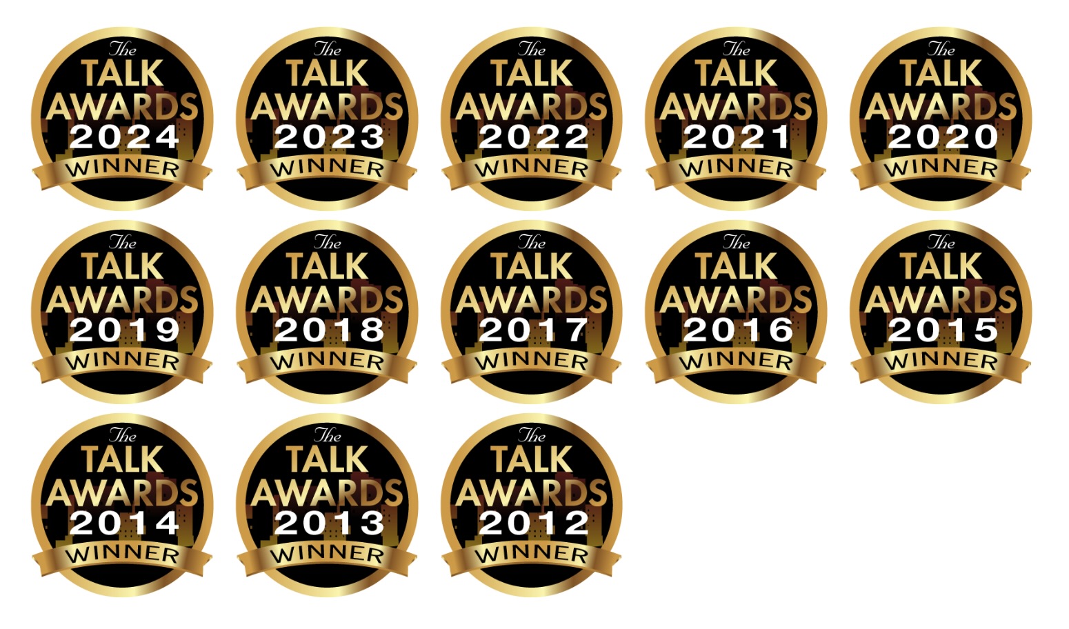 Talk Awards winner