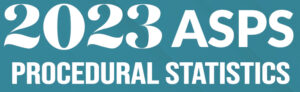 ASPS 2023 plastic surgery stats banner